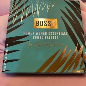 Bossy Power Woman Essentials Combo Palette - Teal and Gold